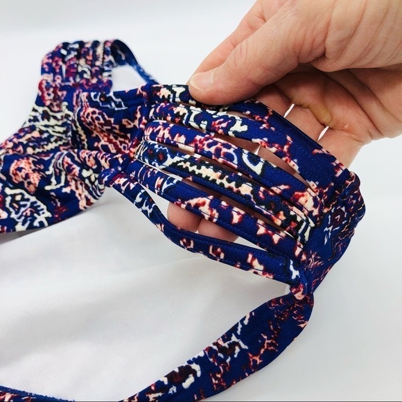 ATHLETA SWIM BOTTOMS SIZE XS-PURPLE/MAROON - Picture 4 of 7